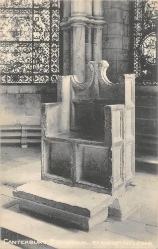 uk22330 st augustines chiar canterbury cathedral real photo uk