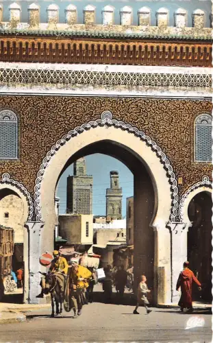 BR30242 Fes bab bou Jeloud Morocco