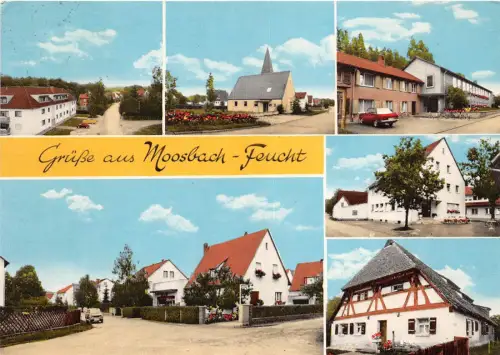 BG29318 gruss aus moosbach feucht germany CPSM 14,5x10cm