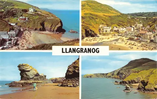 uk7224 Llangrannog wales uk