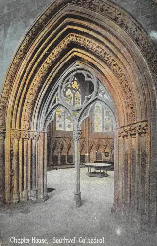 uk25110 chapter house southwell cathedral uk