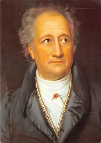 Lot231 deutschland gemälde postkarte weimar goethe museum josef stieler