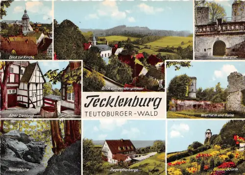 BG3582 Tecklenburg Teutoburger Wald CPSM 15x9,5cm Germany