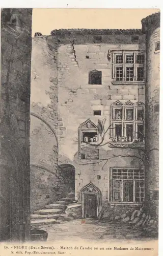 BF11694 maison de candie niort france front/back image