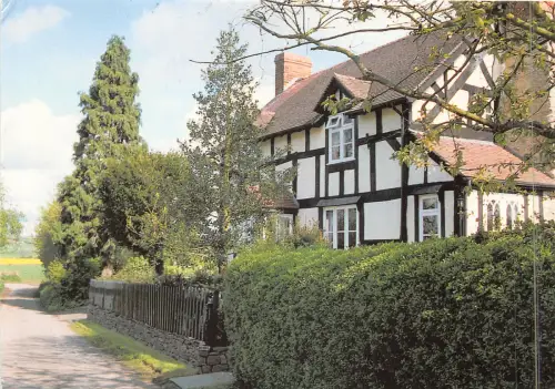 uk48977 weobley village herefordshire uk