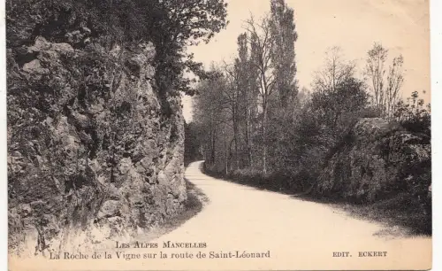 BF12241 la roche de la vigne sur la route de saint leona france Vorder-/Rückbild
