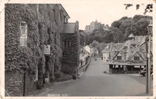uk31326 dunster som real photo uk