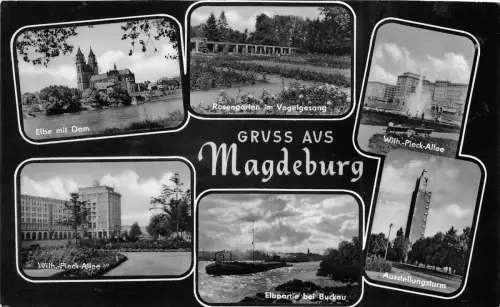 BG32034 gruss aus magdeburg germany CPSM 14x9cm