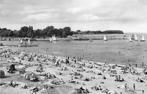 BG23823 blick vom priwall auf ostseebad travemünde germany CPSM 14x9cm