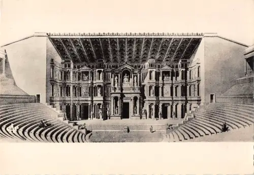BR48961 Orange la scene et les gradins du theatre antique France
