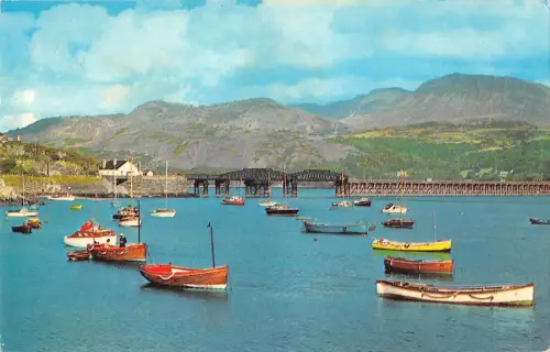 uk10489 the harbour barmouth wales uk