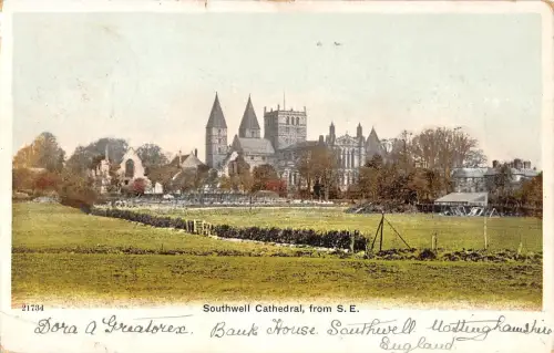 BR81075 Southwell Cathedral aus s e uk