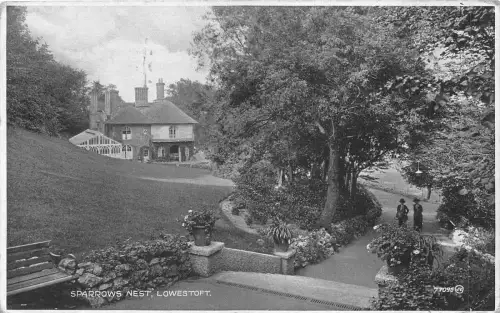 uk40406 Spatzennest Lowestoft Echtfoto UK