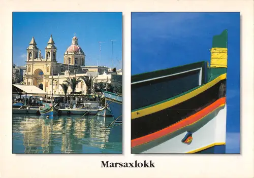 uk1582 marsaxlokk ship real photo malta