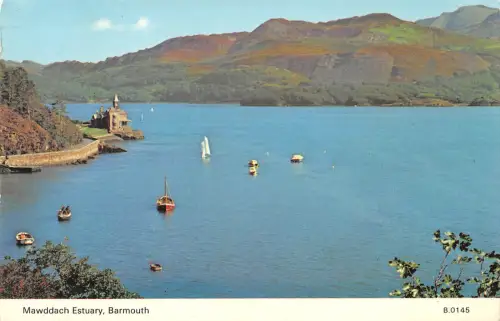uk7796 mawddach mündung barmouth uk