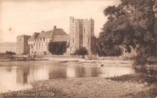 uk20136 stokesay castle real photo uk