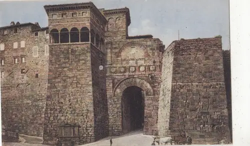 BF32262 porta etrusca perugia italy front/back image