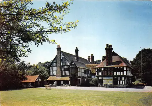 uk47044 main front of puttenden manor lingfield surrey uk