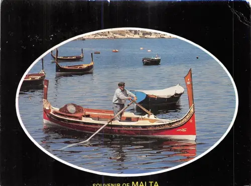 Lot99 Souvenir Malta Bootstypen