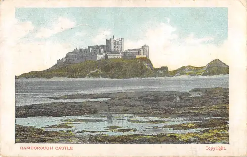 uk27171 bamborough castle uk