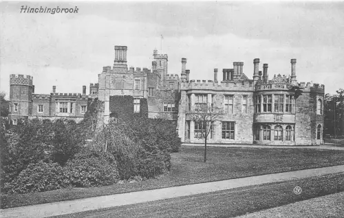 auk41328 hinchingbrooke real photo uk