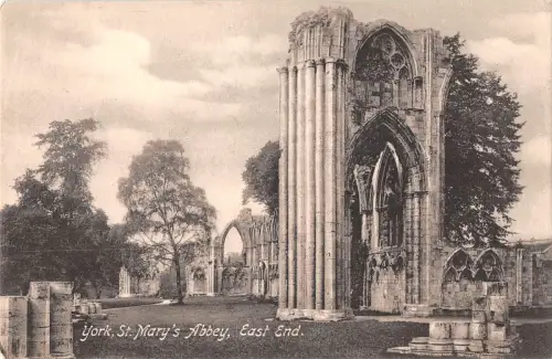 uk22425 st marys abbey east end york echtfoto uk