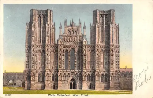 uk20556 west front wells cathedral uk