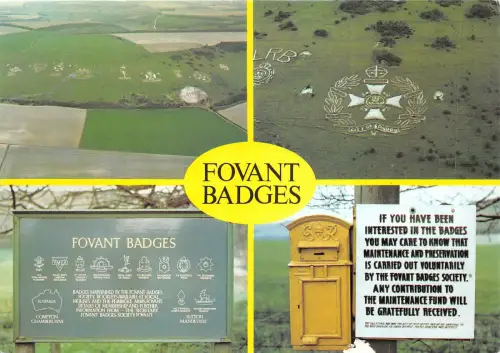 uk43908 fovant badges uk salisbury head post office