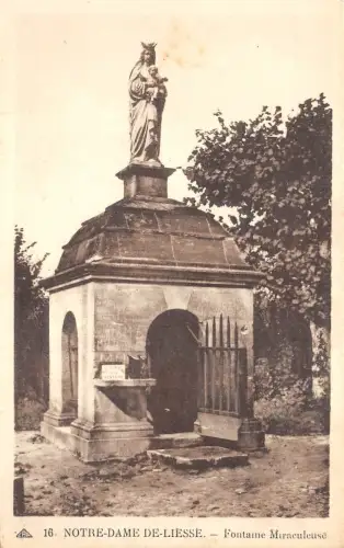 BF4122 notre dame de liesse fontaine miraculeuse france