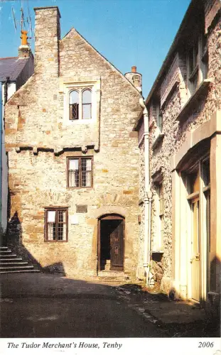 uk8232 tudor menchants house tenby wales uk