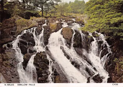 uk6303 swallow falls wales uk