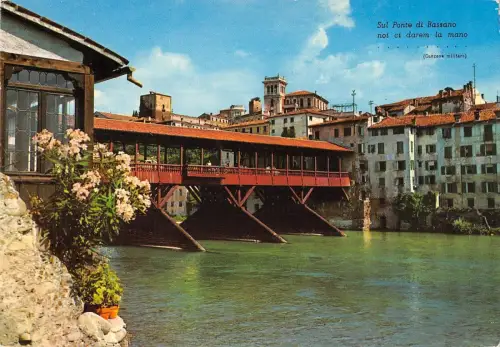 BT0308 Bassano del Grappa Il ponte degli alpini Italien