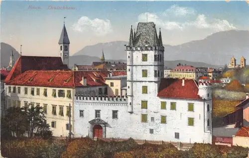 B9644 Italien Bozen Deutschhaus
