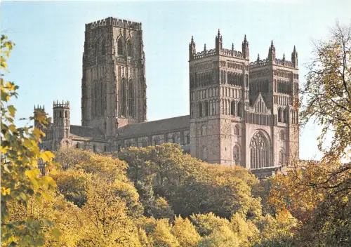 uk49326 durham cathedral from north west uk
