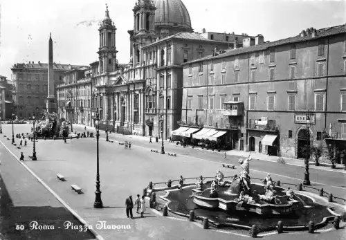 B69865 Italia Roma Piazza Navona Italien