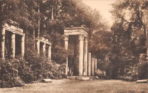 BR81062 virginia water ruins uk