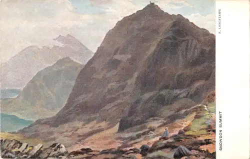 uk25885 snowdon summit wales uk