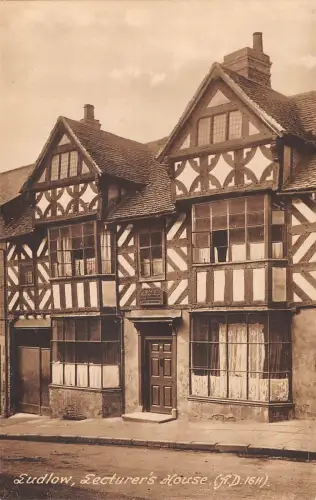 uk19793 Vorträge Haus Ludlow Echtfoto UK