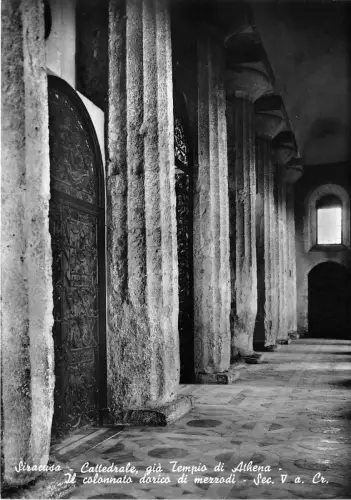 BG3285 siracusa cattedrale gia tempio di athena CPSM 15x9,5cm italy