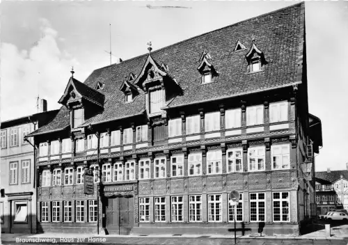 BG198 braunschweig haus zur hanse CPSM 14x9,5cm germany