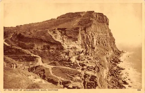 uk31682 ecclesbourne glen hastings real photo uk