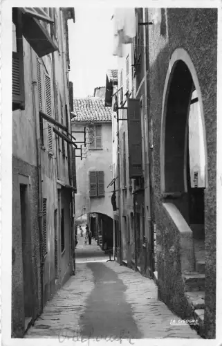 BR17252 Villefranche sur Mer Une Vieille Rue france