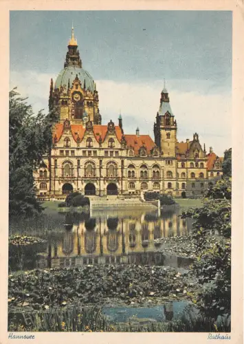 BG3432 hannover rathaus CPSM 15x9,5cm germany