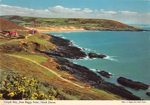 BR90184 Croyde Bay von Baggy Point Devon UK