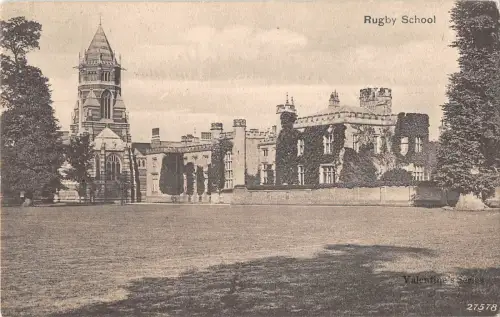 uk18347 rugby school real photo uk