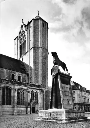 BG580 dom st blasii braunschweig lowendenkmal CPSM 14x9,5cm germany