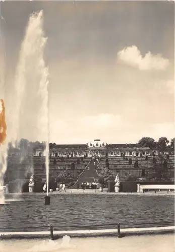 BR20761 Potsdam Schloss sanssouci und terrassen Germany