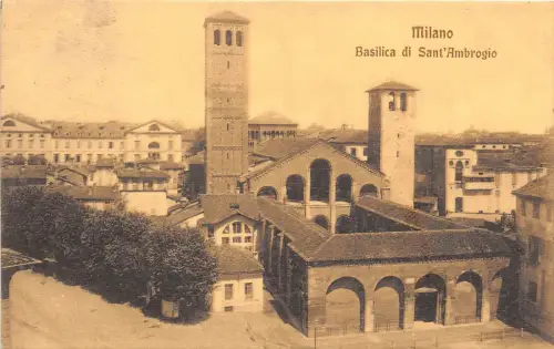 B94918 milano basilica di sant ambrogio italy