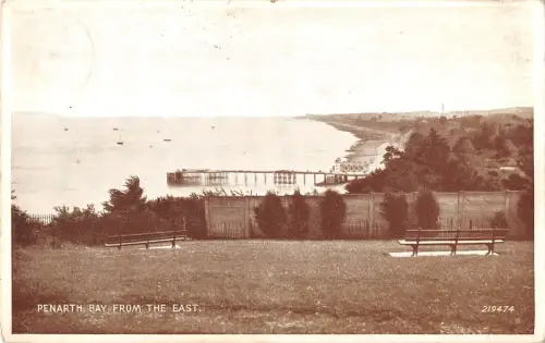 uk3084 penarth bay wales echtfoto uk
