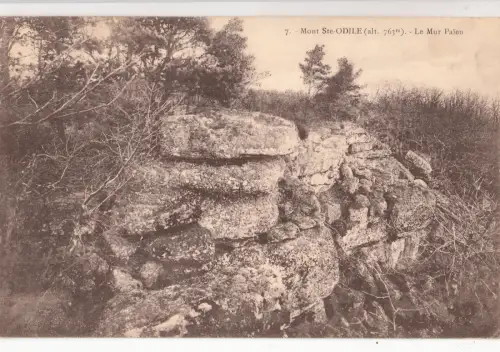 BF11732 la mur palen mont ste odile france front/back image